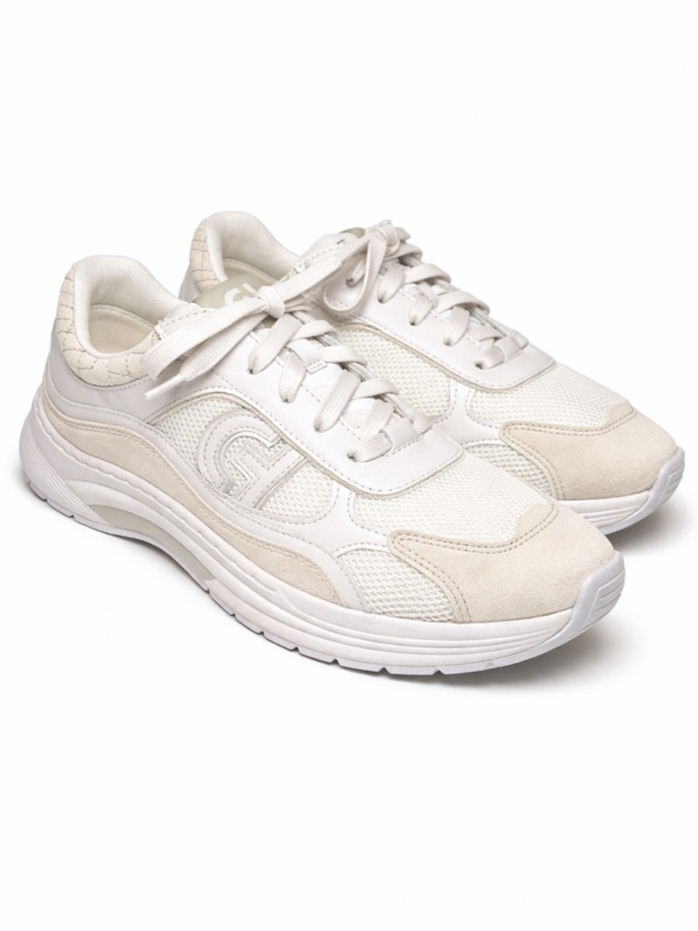 Cole Haan Grand Crosscourt Modern Runner Sneakers 9.5B Ivory NWOT Comfort